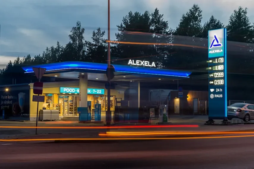 Alexela LNG tankla Võrus