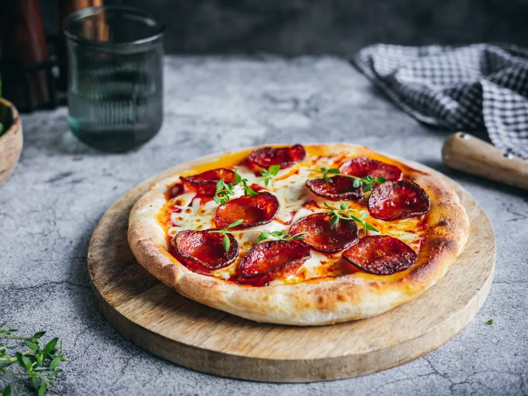 Pepperoni pizza