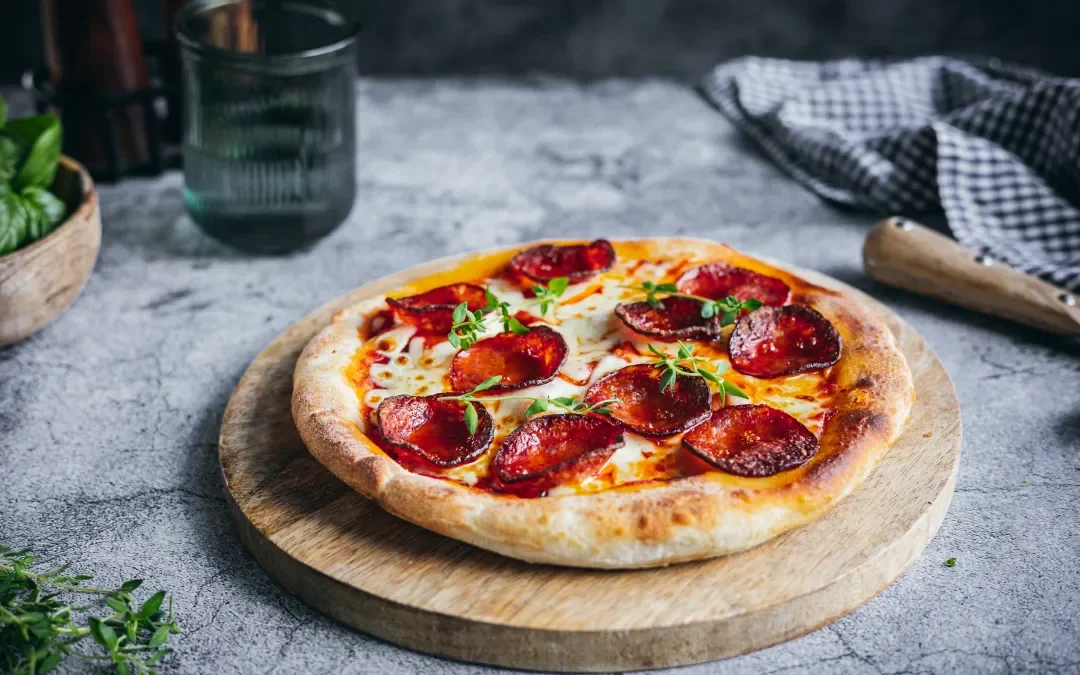 Pepperoni pizza